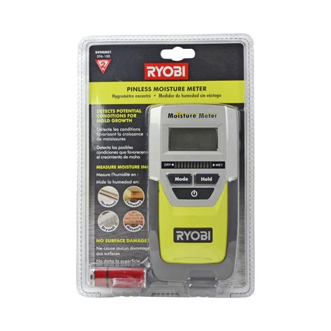 custom moisture meter ryobi|ryobi e49mm01 pinless moisture meter.